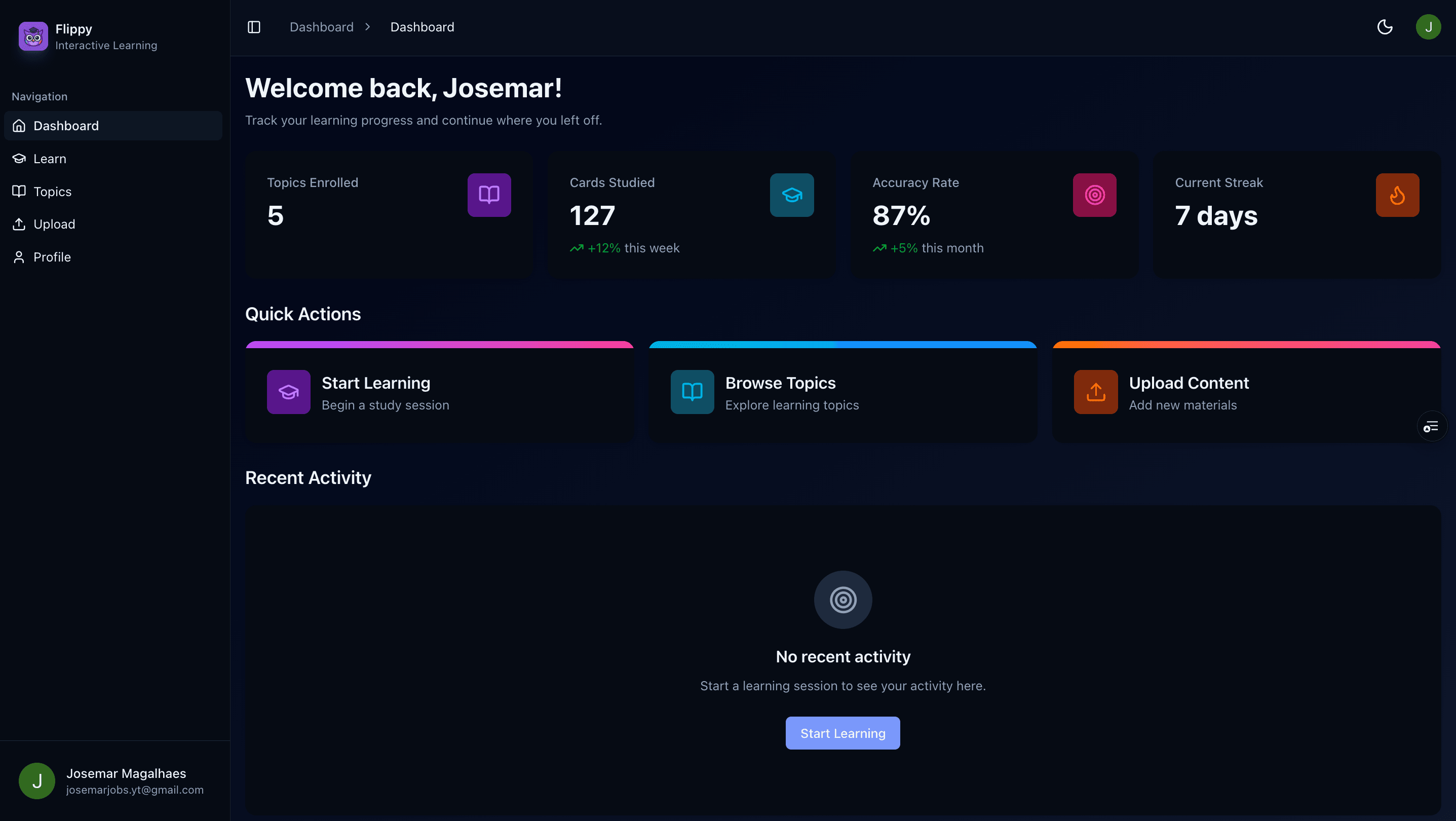 Flippy Web Dashboard